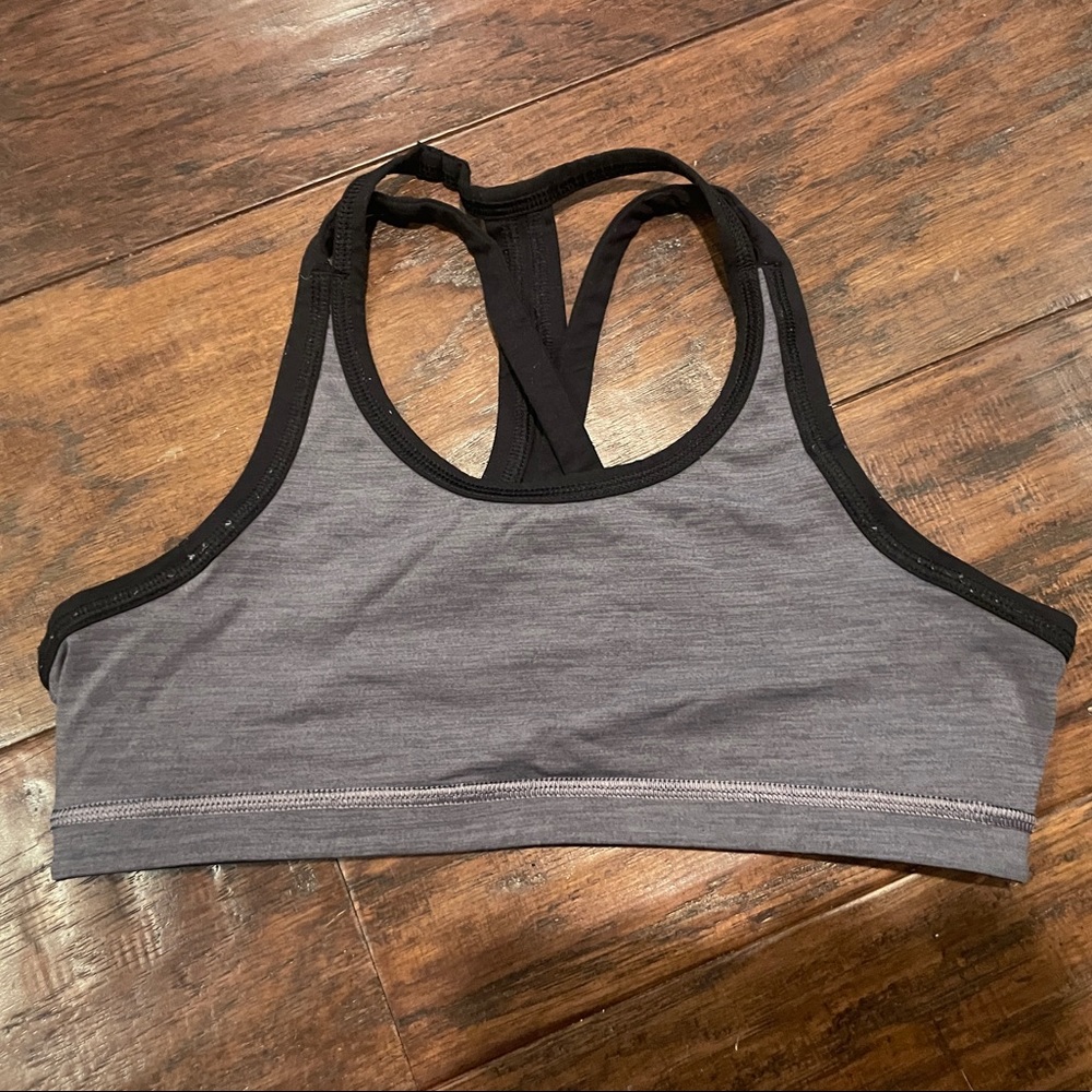 Black and Gray Reversible Ivivva Sports Bra